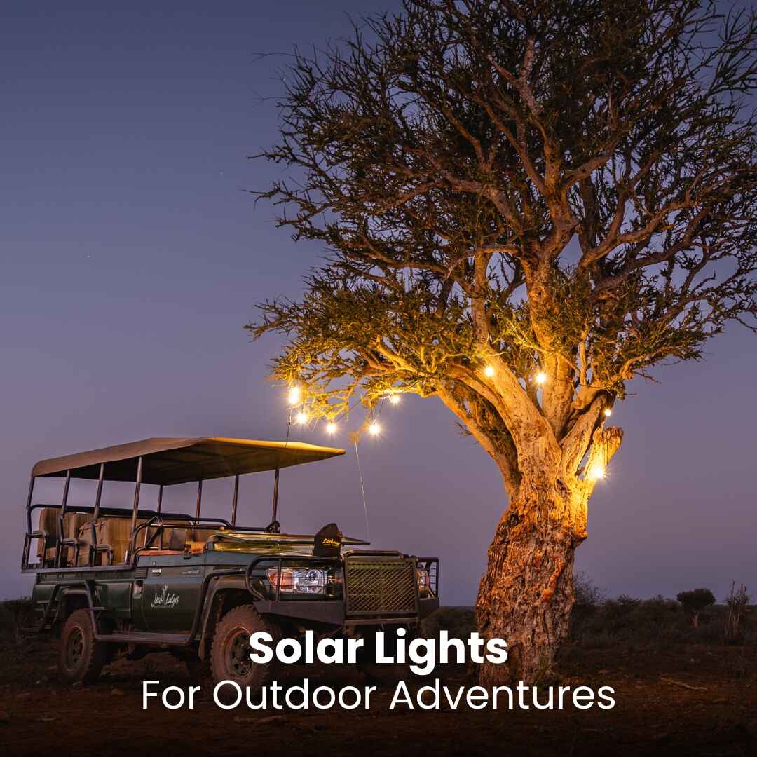 Solar Festoon Bulb String Lights - Image 10