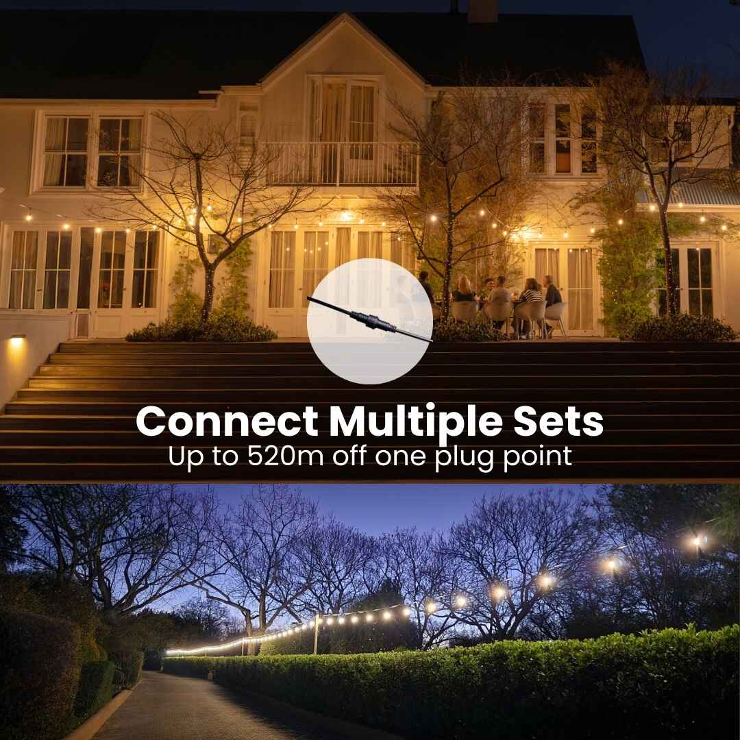 Plug-In Festoon Bulb String Lights - Image 5