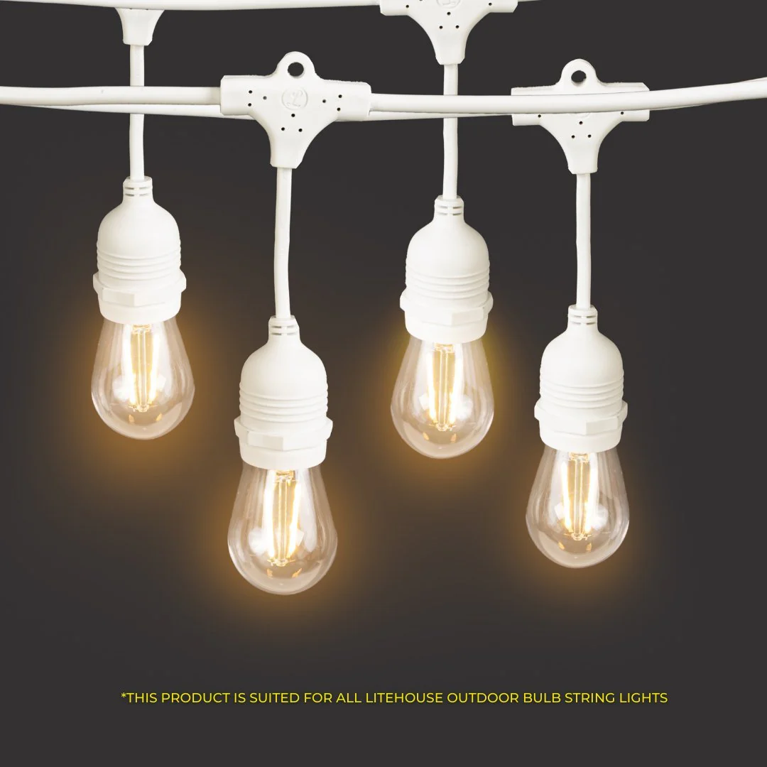 Set Up Kit for Long Distance Bulb String Lights - 30 Piece - Image 6