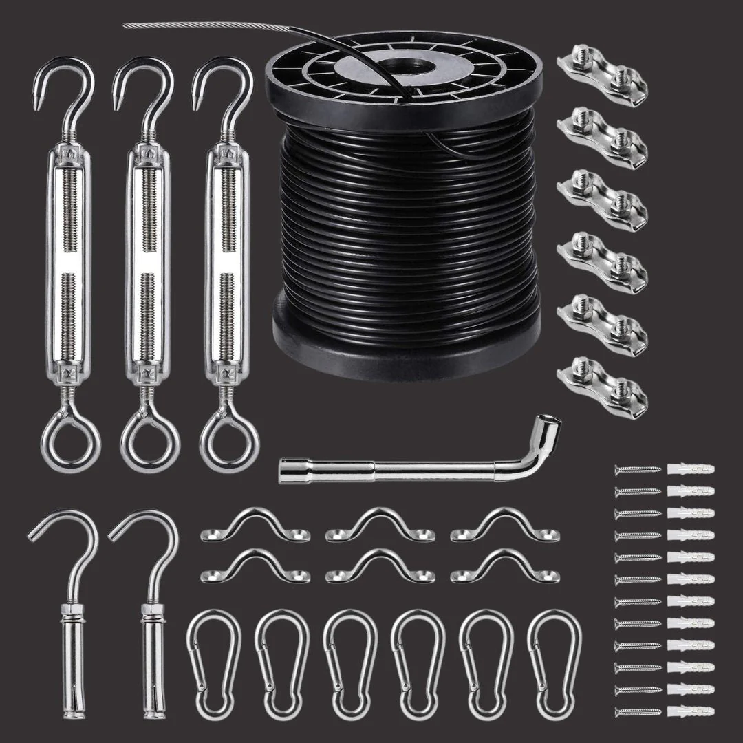 Set Up Kit for Long Distance Bulb String Lights - 30 Piece - Image 8