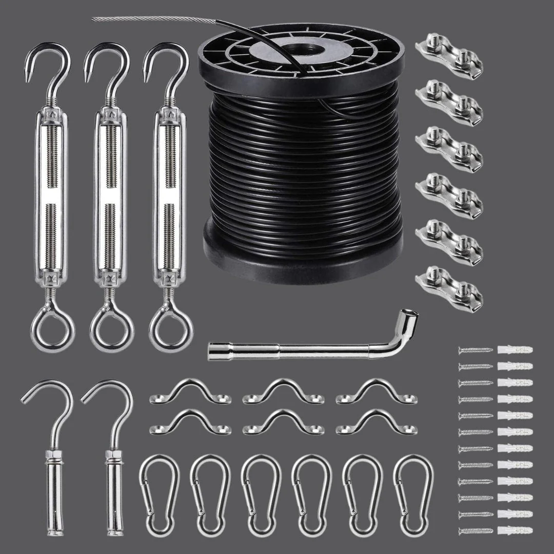 Set Up Kit for Long Distance Bulb String Lights - 30 Piece - Image 9