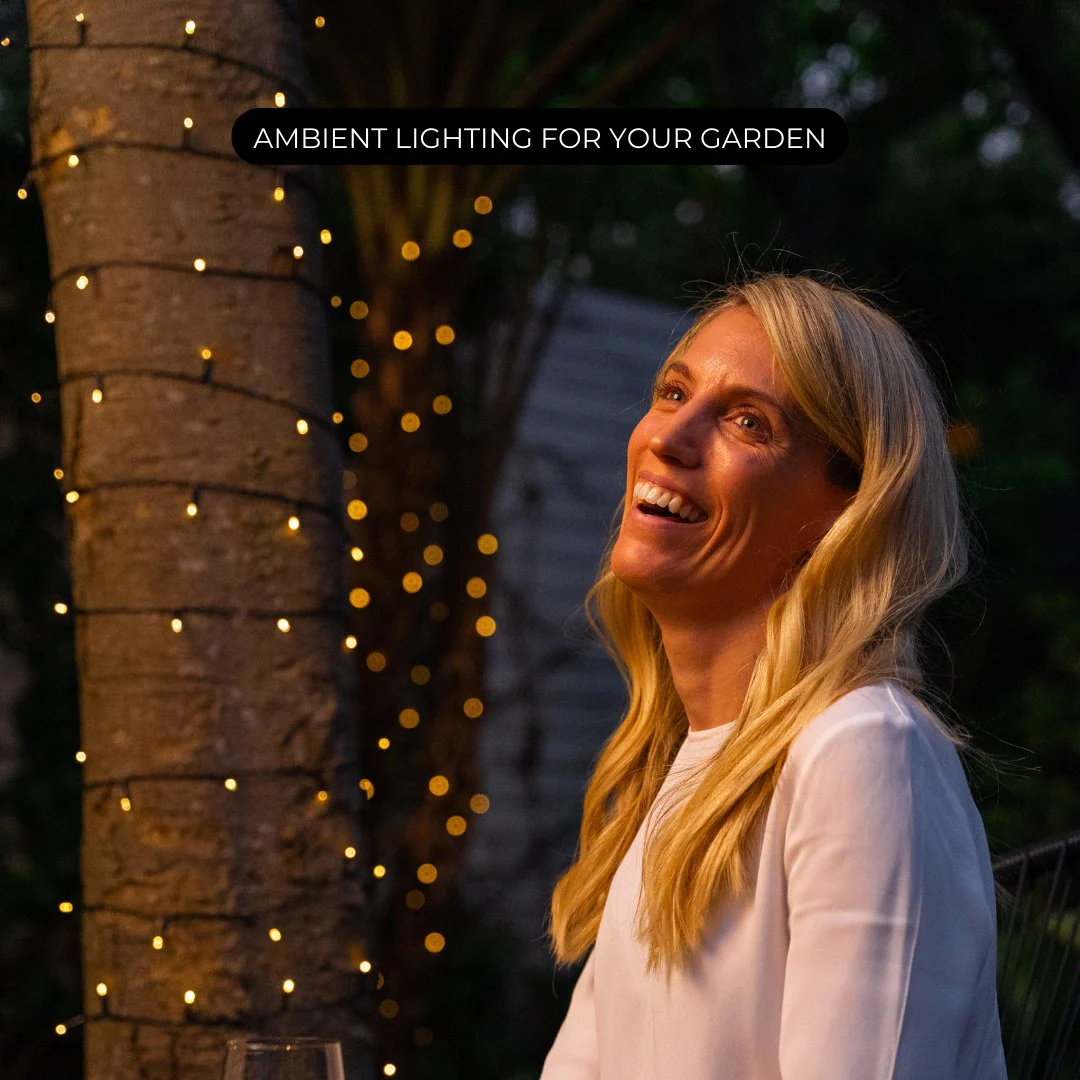 Black String Solar Fairy Lights - Image 3