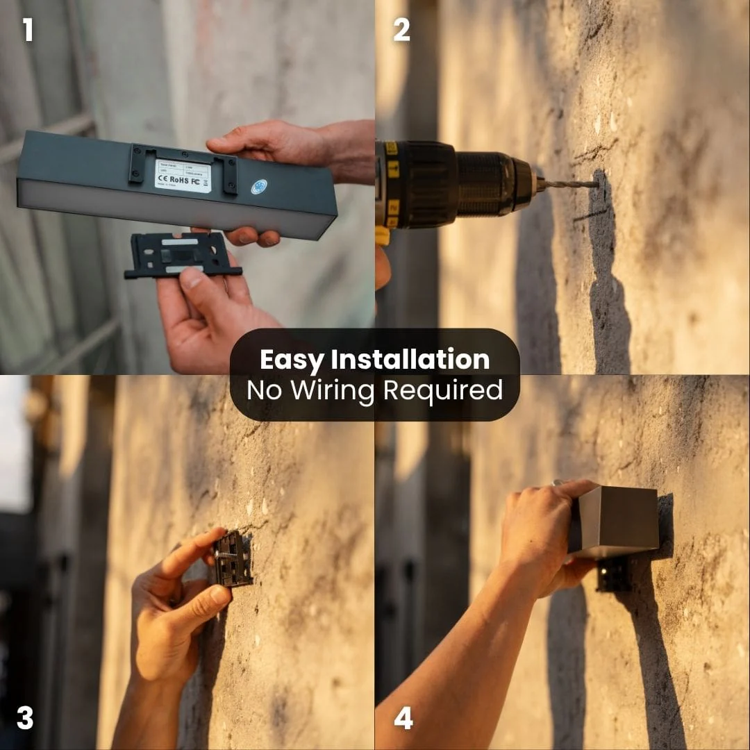 Solar Wall Light with Motion Sensor - Image 4