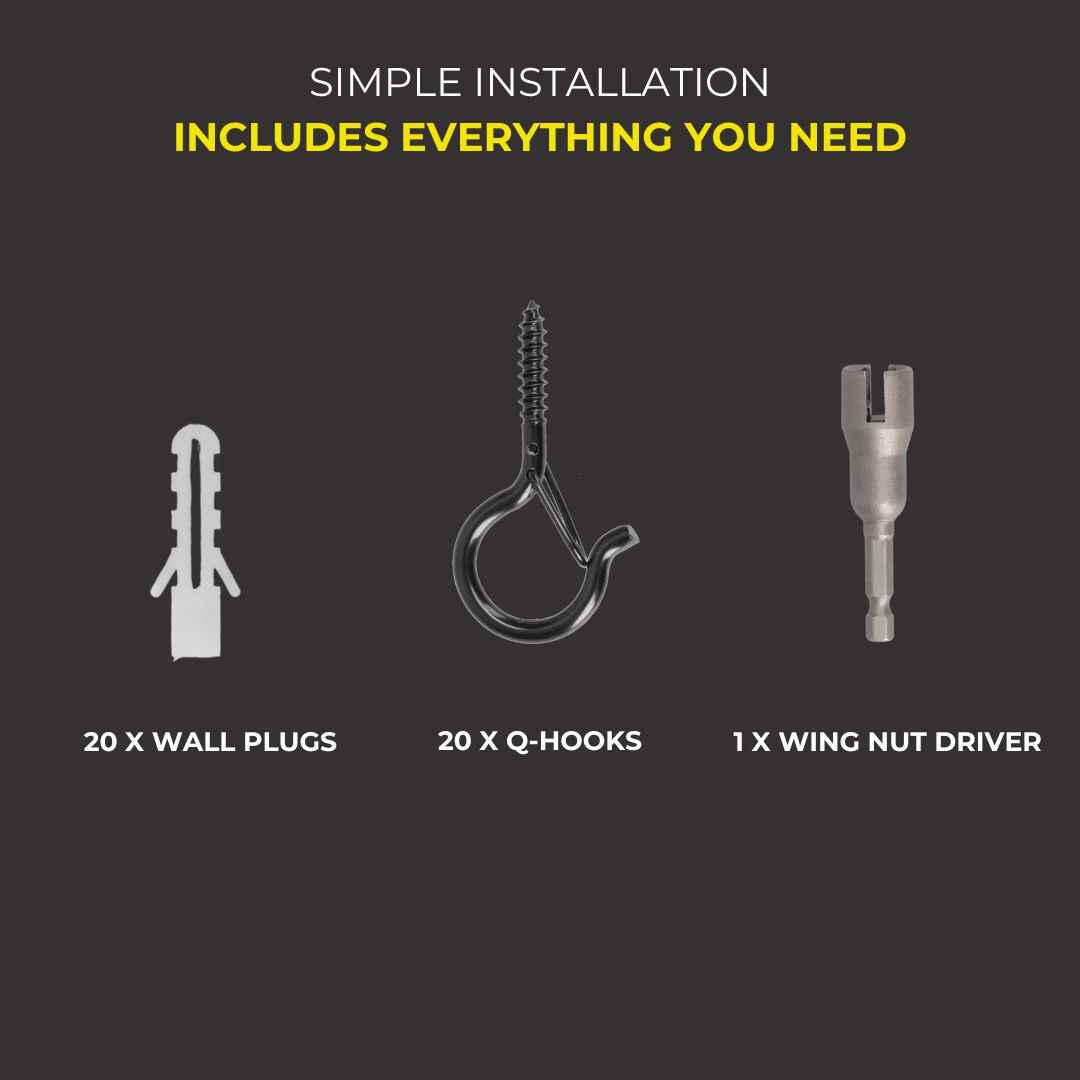 Stainless Steel Setup Hooks for Bulb String Lights - 20pc - Image 5