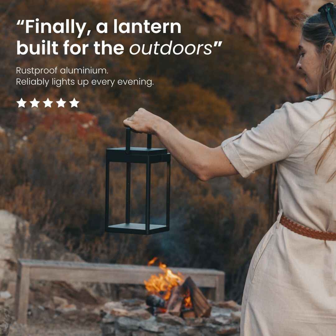 Luxury Metal Solar Lantern - Image 12