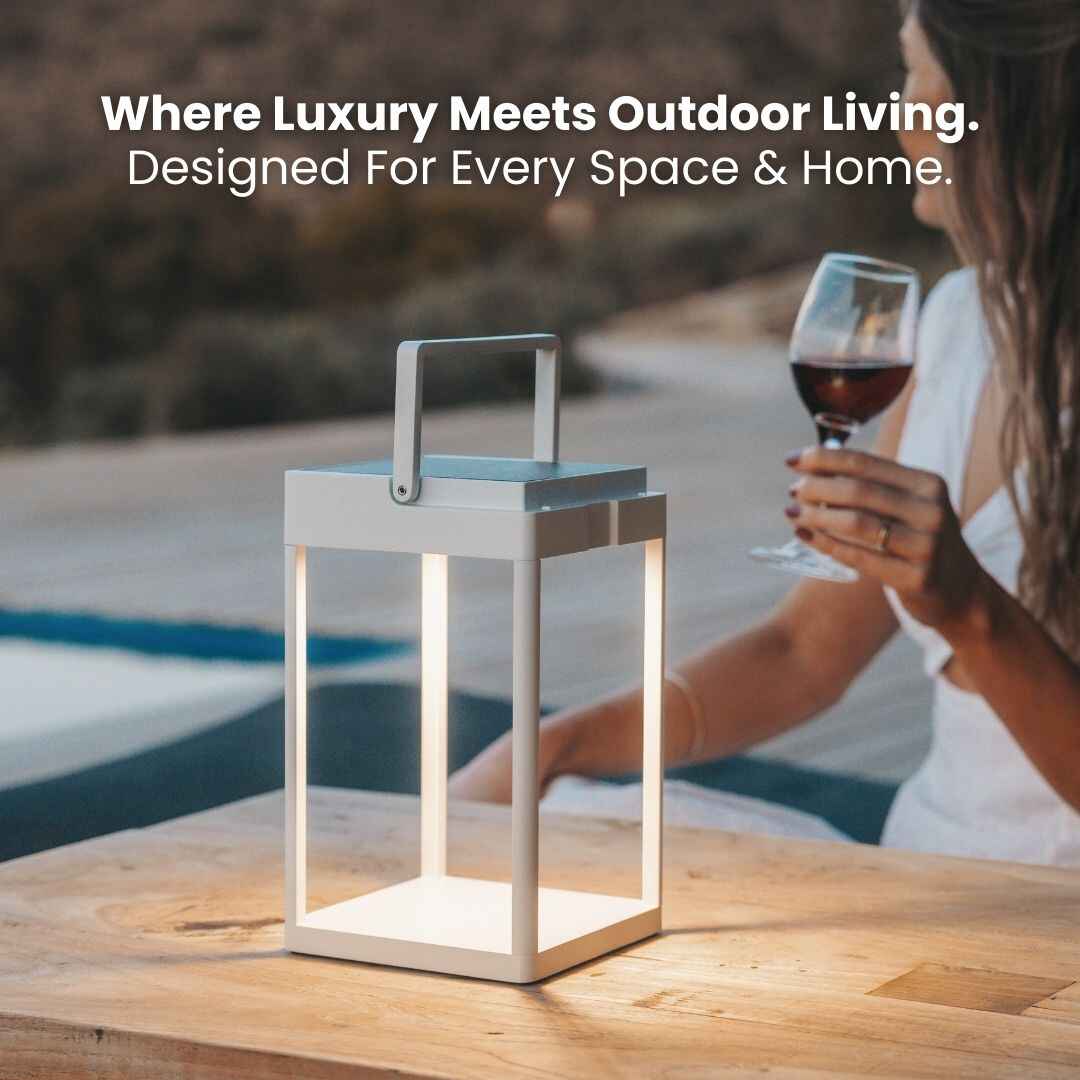 Luxury Metal Solar Lantern - Image 15