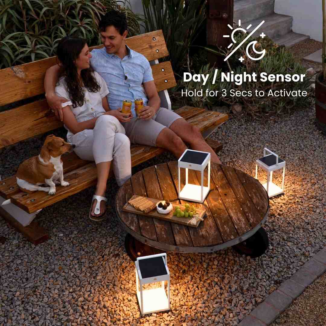 Luxury Metal Solar Lantern - Image 24