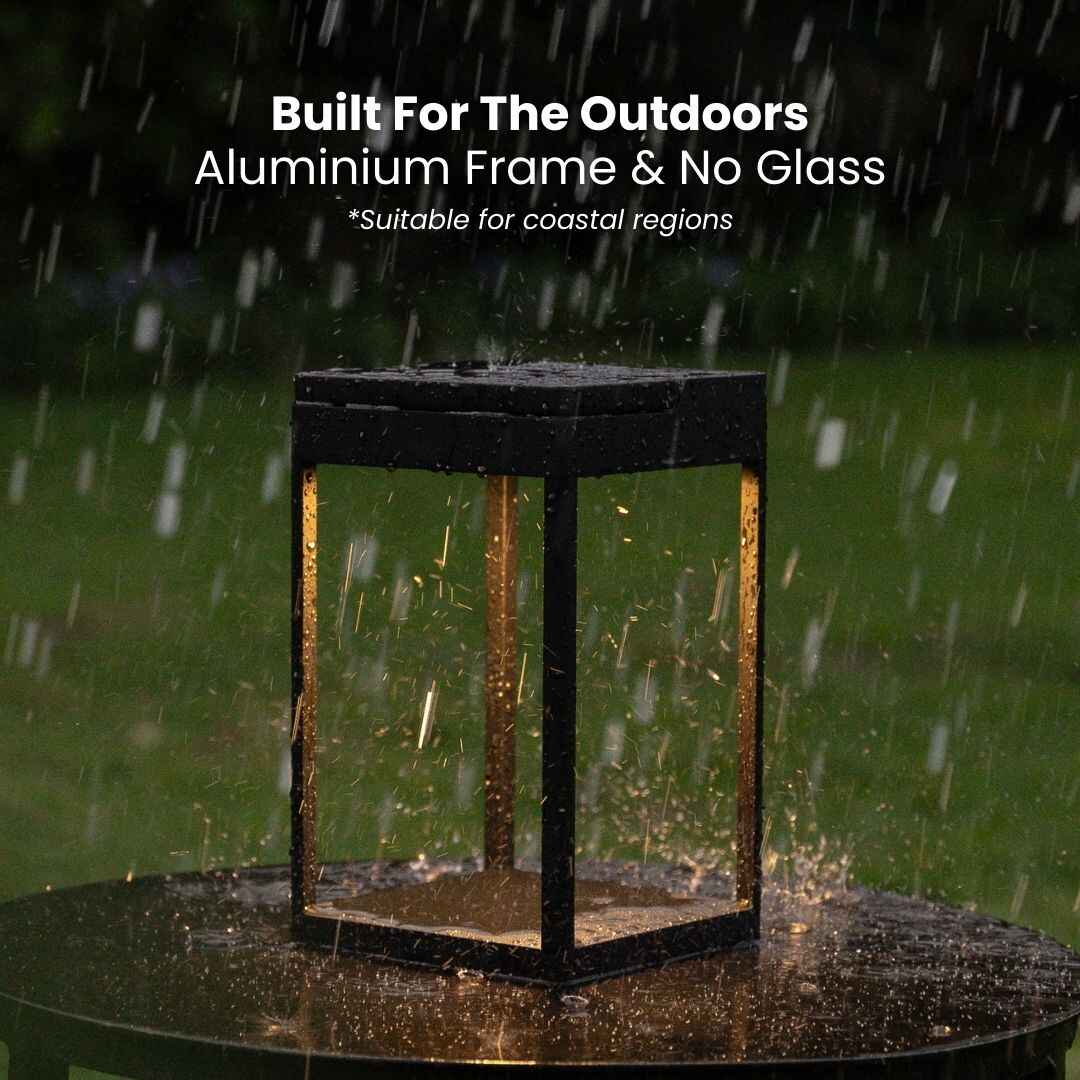 Luxury Metal Solar Lantern - Image 6