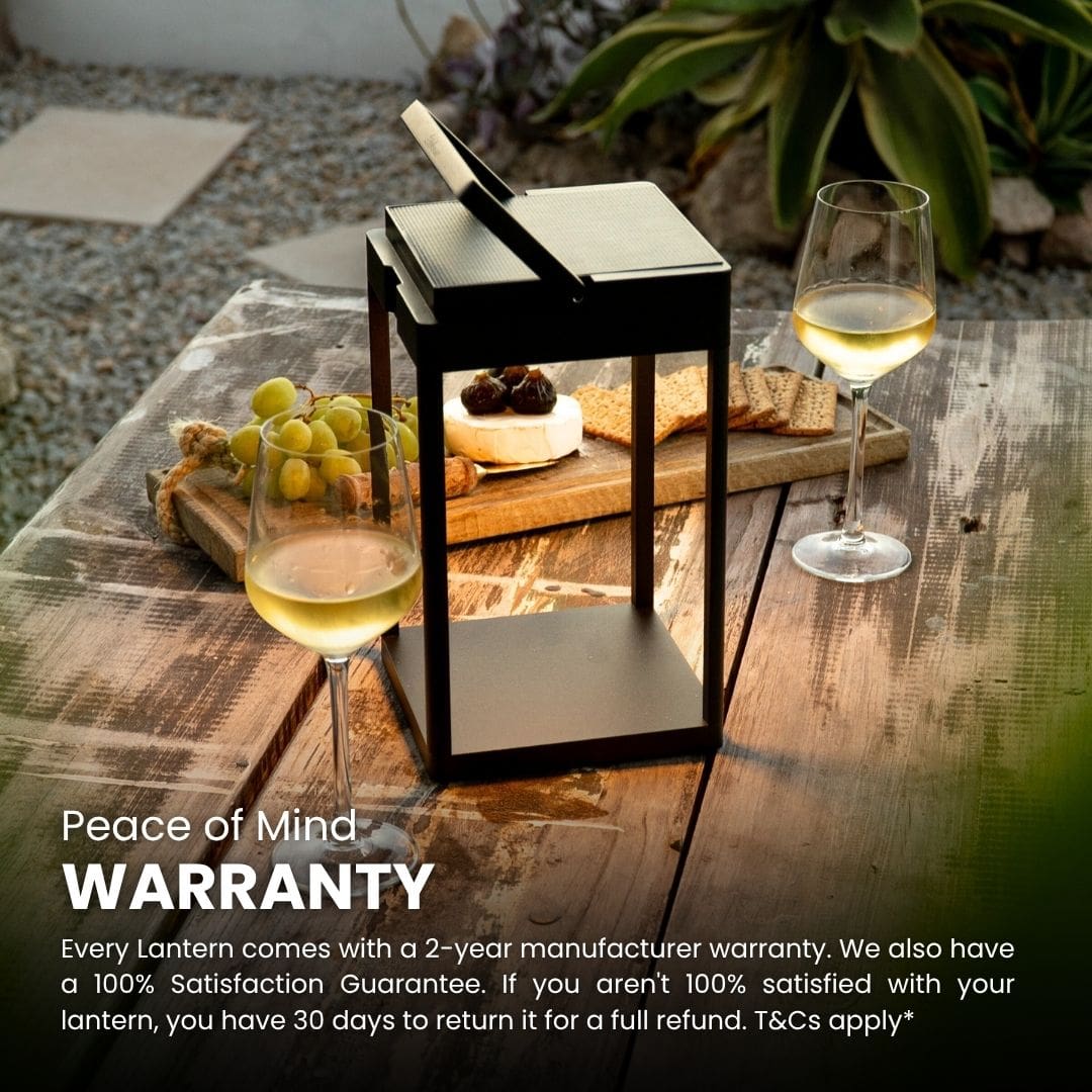 Luxury Metal Solar Lantern - Image 8